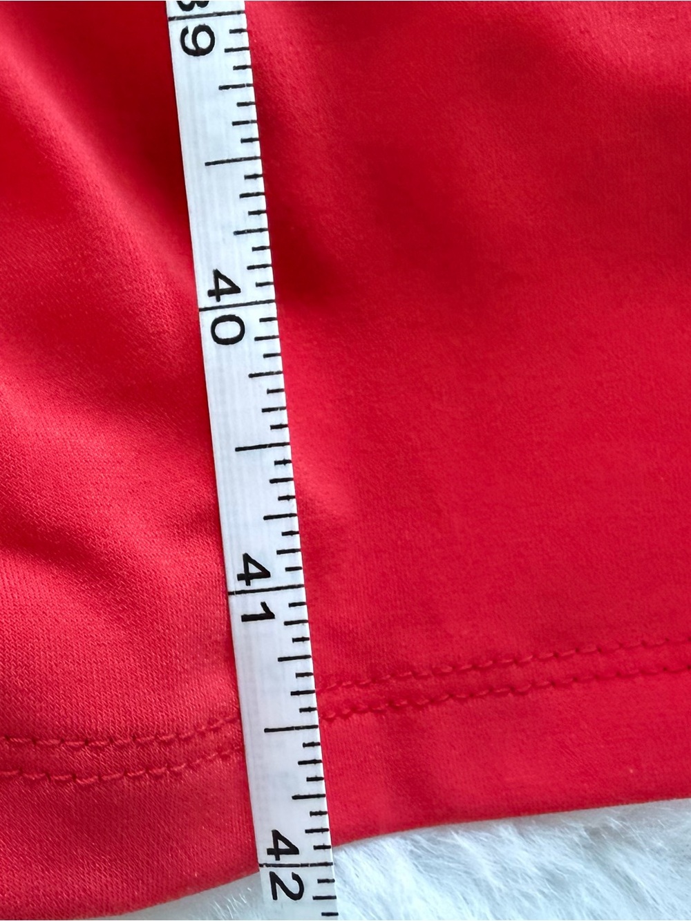 NWT Chico's Bright Red V-Neck Midi Dress Size 2 Which Is Large/12 - Picture 13 of 13